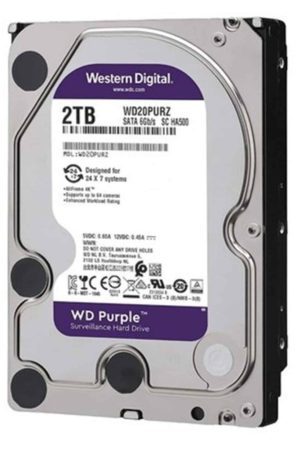 HDD 2 TB5Western Digital Purple SATA DVR 3.5