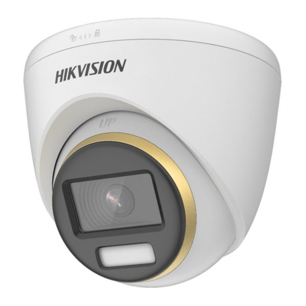 Camara HD Domo Hikvision ColorVU 1080P 2MP Lente 2.8mm (Plastico) DS-2CE70DF3T-PF