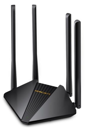 Router Inalambrico Wi-Fi Doble Banda Gigabit AC1200 4 Antenas 5dBi Mercusys MR30G