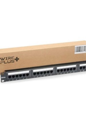 Patch Panel 24 Puertos CAT5E Categoria 5E Wireplus+