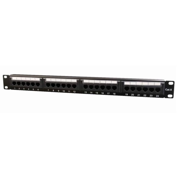 Patch Panel 24 Puertos CAT6 Categoria 6 STC-6PP24