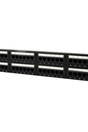 Patch Panel 48 Puertos CAT6 Categoria 6 STC-6PP48