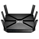 Router Inalambrico Wi-Fi Triple Banda Gigabit AC4000 MU-MIMO 6 Antenas TP-Link Archer C4000