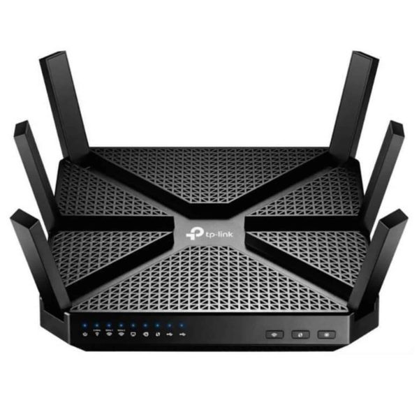 Router Inalambrico Wi-Fi Triple Banda Gigabit AC4000 MU-MIMO 6 Antenas TP-Link Archer C4000