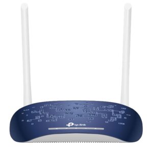 Módem Router Inalambrico Wi-Fi N 300Mbps VDSL/ADSL 2 Antenas 5dBi TP-Link TD-W9960
