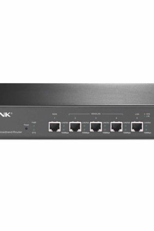 Router Balanceador de Carga 4 Puertos WAN Rackeable TP-Link TL-R480T+