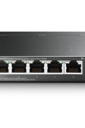 Switch de Escritorio de 5 Puertos Gigabit con 4 Puertos POE TP-Link TL-SG1005P