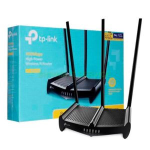 Router Inalambrico Wi-Fi 450Mbps Alta Potencia 3 Antenas 9dBi TP-Link TL-WR941HP
