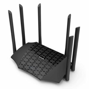 Router Inalambrico Wi-Fi Doble Banda AC2100 6 Antenas 6dBi Tenda AC21