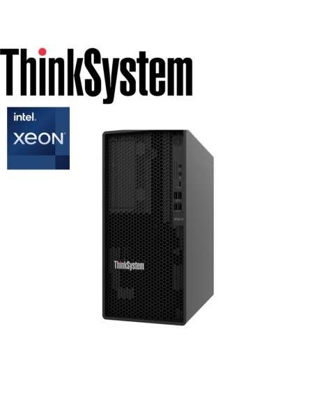 Lenovo Server ThinkSystem ST50 Xeon E-2224G 4C 3.5GHz 2 x 8GB DDR4 (16GB) Onboard AHCI Software Raid Controller 4 drive bays / 2x 2TB HDD 3.5-in 250W